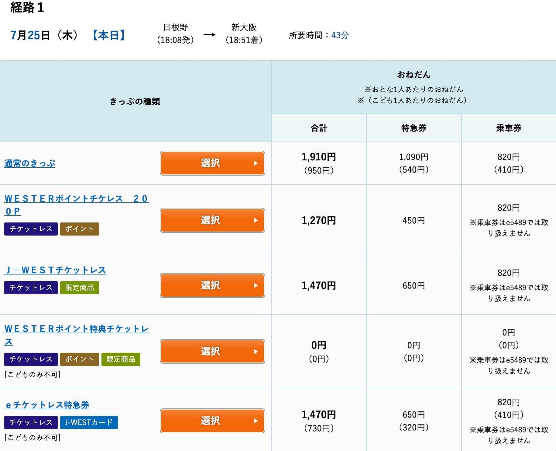 特急くろしおにネット予約する方法・特急券の買い方