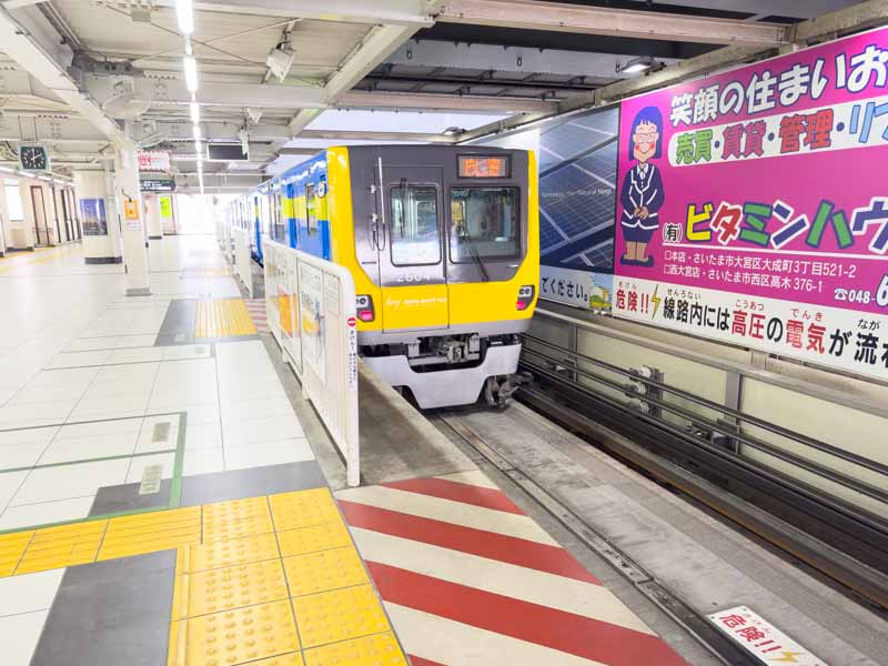 大宮駅 ニューシャトルのホーム